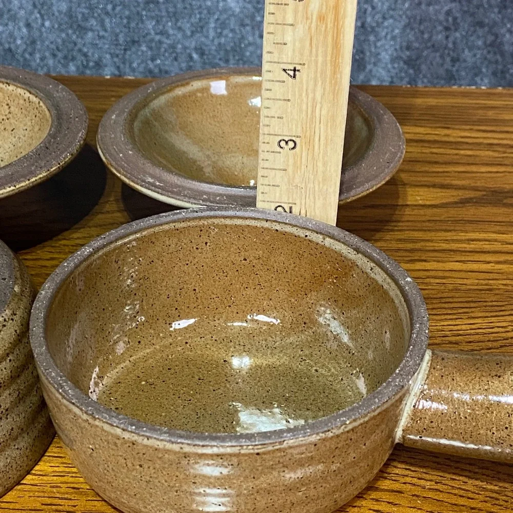 Stone Wave Microwave Cooker Set 2 Stoneware Pots‎ w Recipe Book